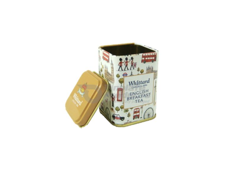 Whittard Tea Tin - Bespoke Packaging 